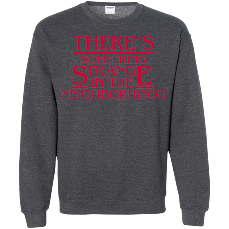 Sweatshirts Dark Heather / Small Strange Hawkins Crewneck Sweatshirt