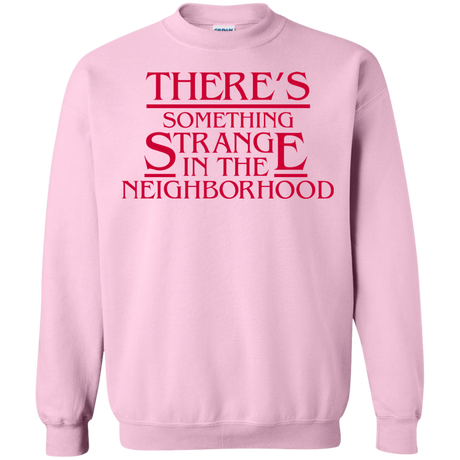 Sweatshirts Light Pink / Small Strange Hawkins Crewneck Sweatshirt