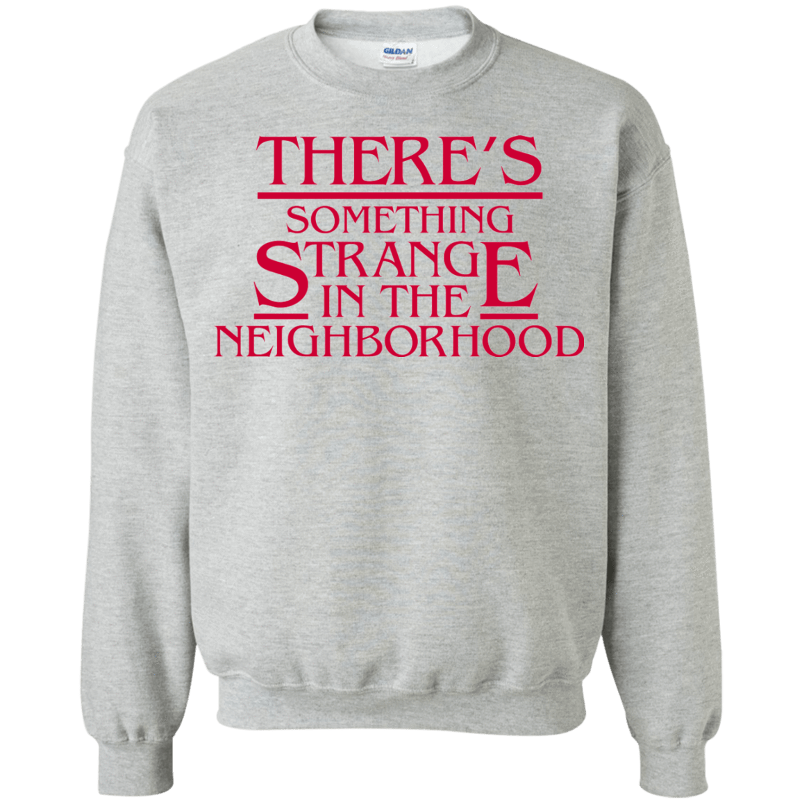 Sweatshirts Sport Grey / Small Strange Hawkins Crewneck Sweatshirt