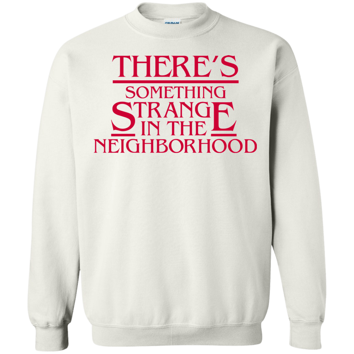 Sweatshirts White / Small Strange Hawkins Crewneck Sweatshirt