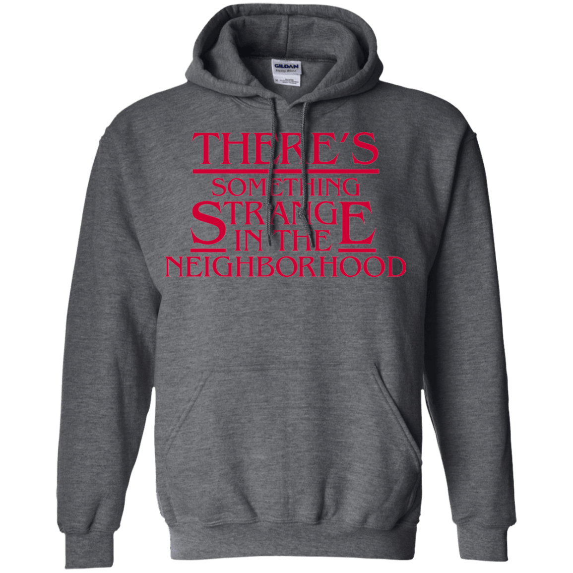 Sweatshirts Dark Heather / Small Strange Hawkins Pullover Hoodie