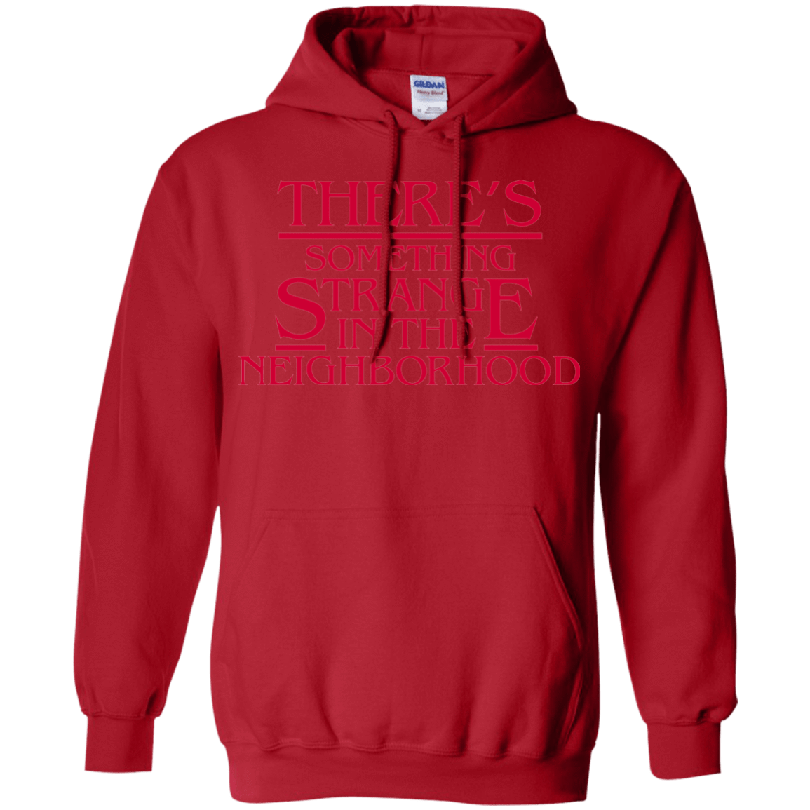 Sweatshirts Red / Small Strange Hawkins Pullover Hoodie