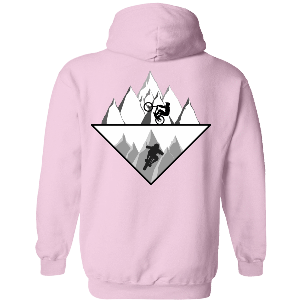 Sweatshirts Light Pink / S Strange Reflection Ride Pullover Hoodie