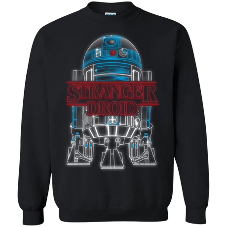 Sweatshirts Black / Small Stranger Droid Crewneck Sweatshirt