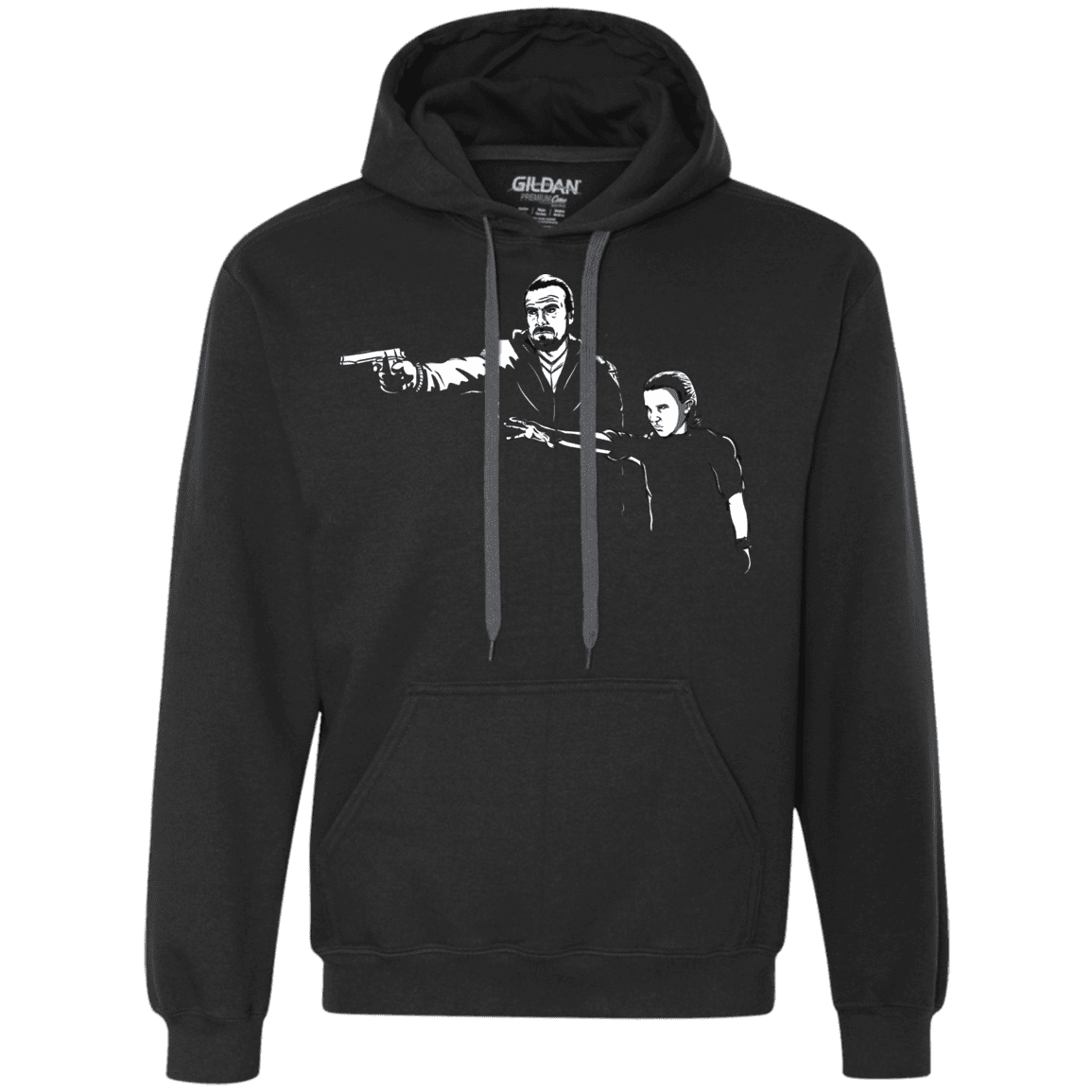 Sweatshirts Black / S Stranger Fiction Premium Fleece Hoodie