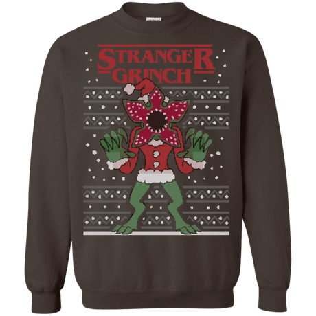 Sweatshirts Dark Chocolate / Small Stranger Grinch Crewneck Sweatshirt