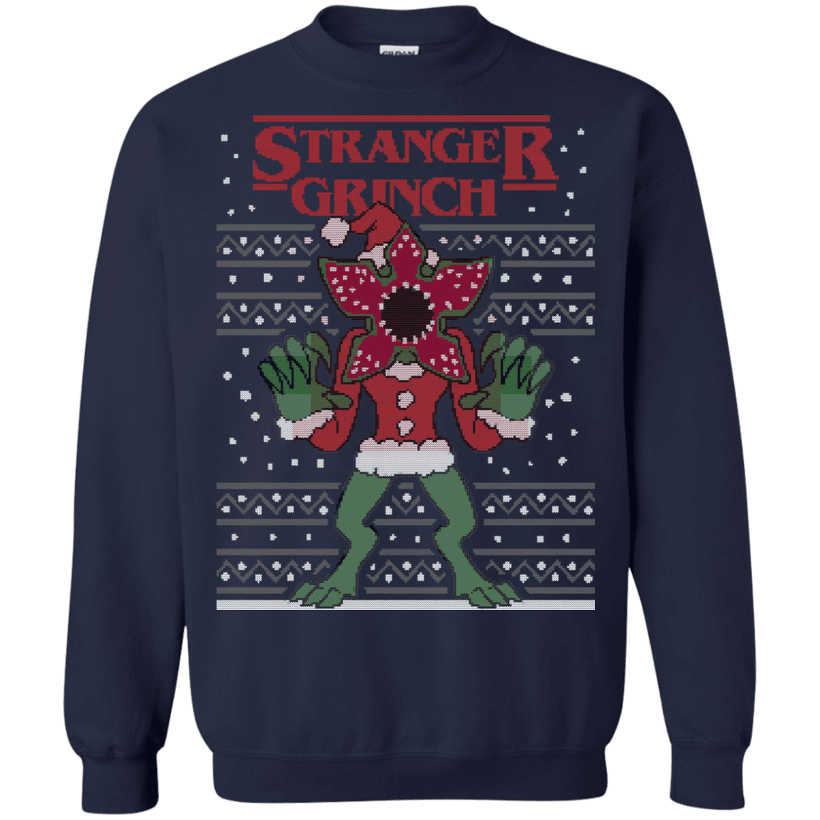 Sweatshirts Navy / Small Stranger Grinch Crewneck Sweatshirt