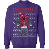 Sweatshirts Purple / Small Stranger Grinch Crewneck Sweatshirt