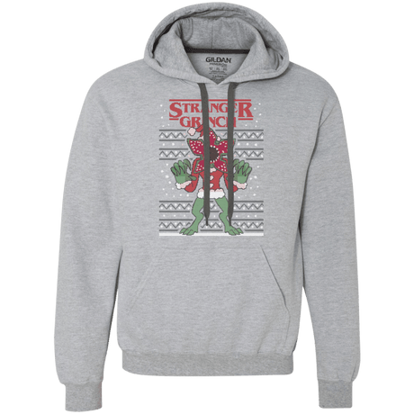 Sweatshirts Sport Grey / Small Stranger Grinch Premium Fleece Hoodie