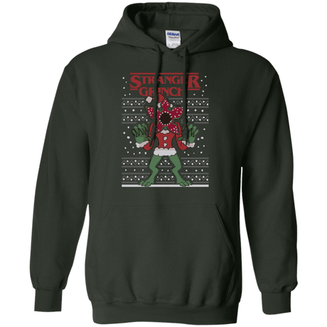 Sweatshirts Forest Green / Small Stranger Grinch Pullover Hoodie