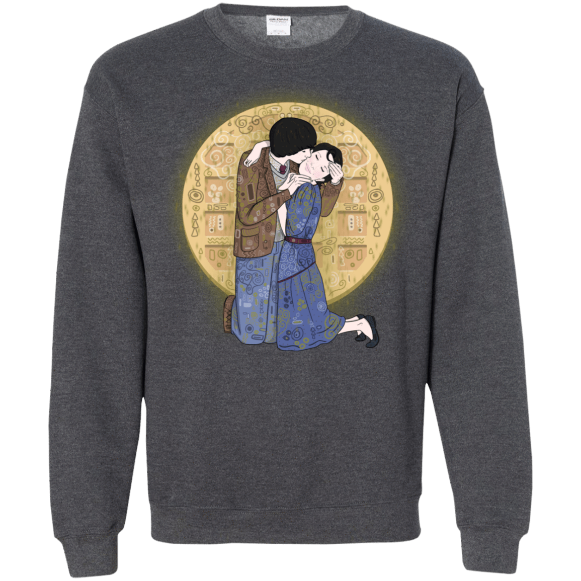 Sweatshirts Dark Heather / S Stranger Klimt Crewneck Sweatshirt