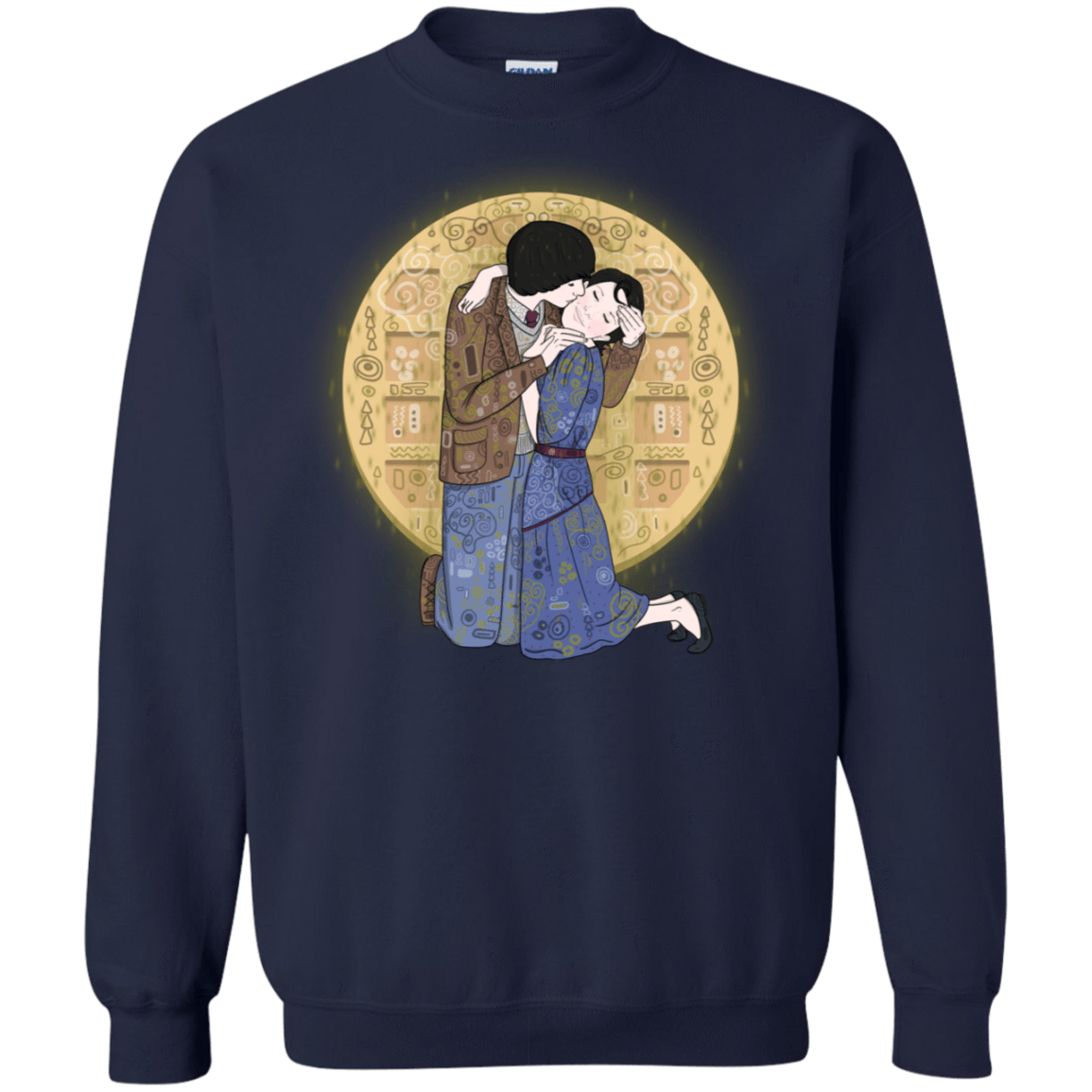 Sweatshirts Navy / S Stranger Klimt Crewneck Sweatshirt