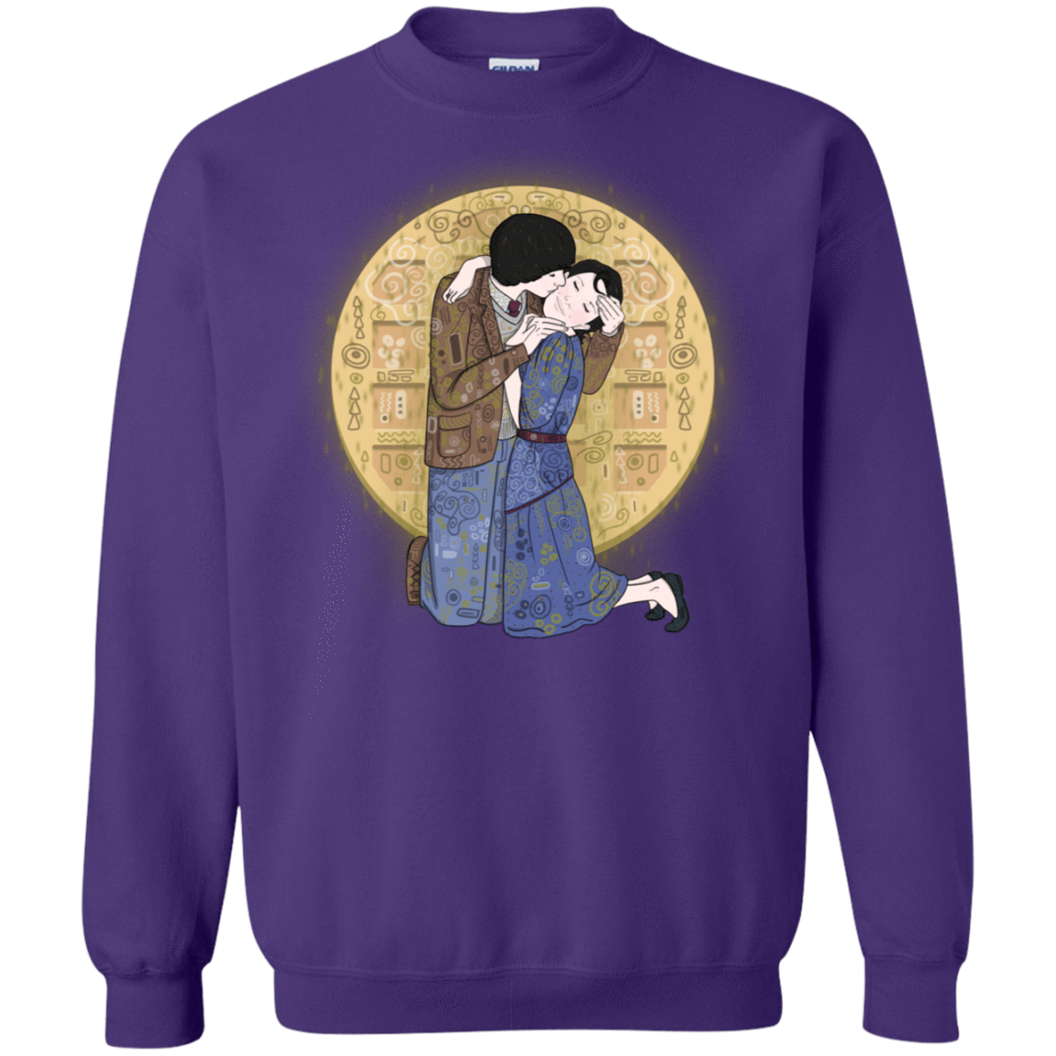 Sweatshirts Purple / S Stranger Klimt Crewneck Sweatshirt