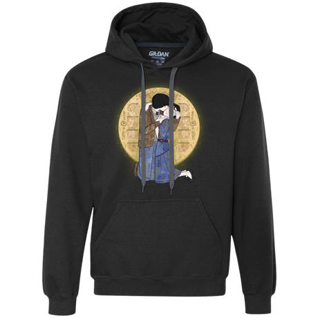 Sweatshirts Black / S Stranger Klimt Premium Fleece Hoodie