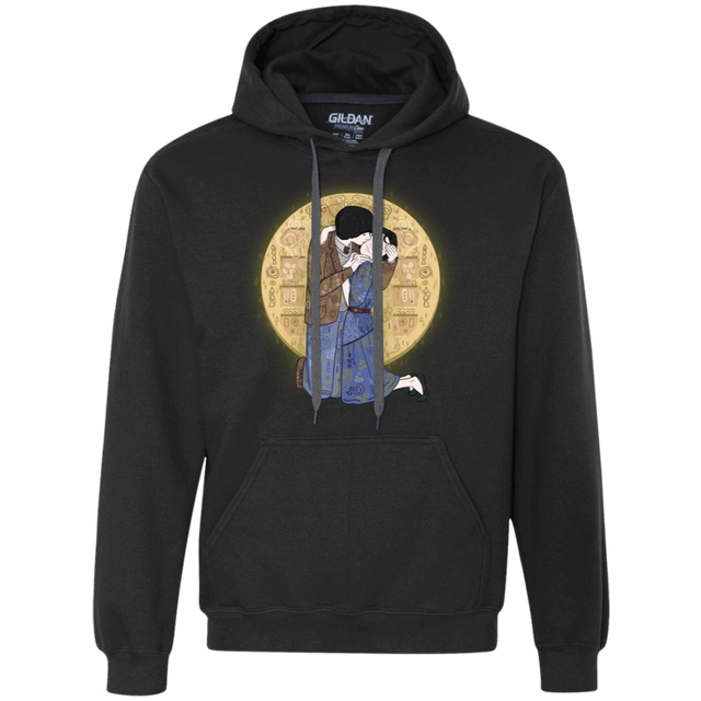 Sweatshirts Black / S Stranger Klimt Premium Fleece Hoodie