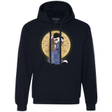 Sweatshirts Navy / S Stranger Klimt Premium Fleece Hoodie