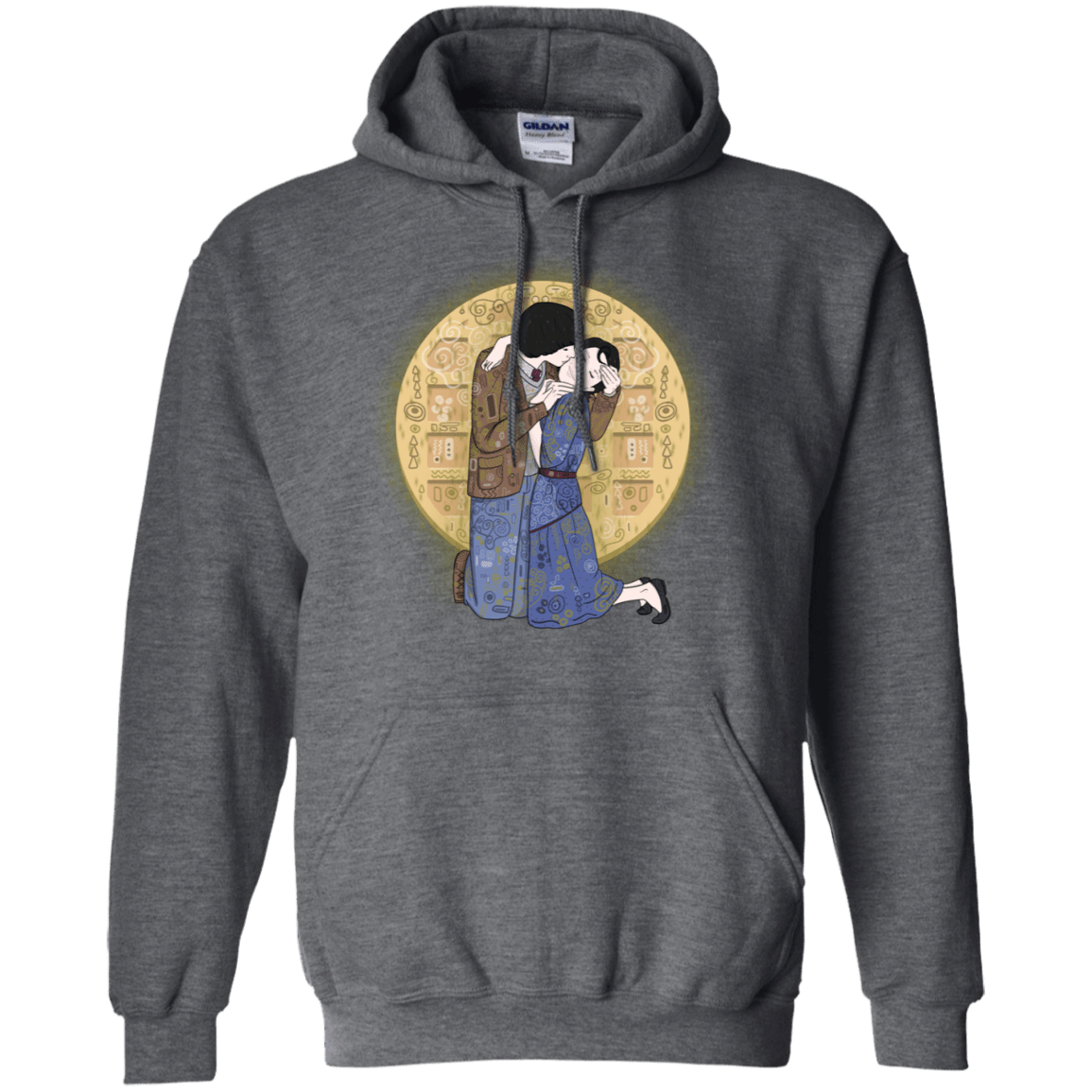 Sweatshirts Dark Heather / S Stranger Klimt Pullover Hoodie