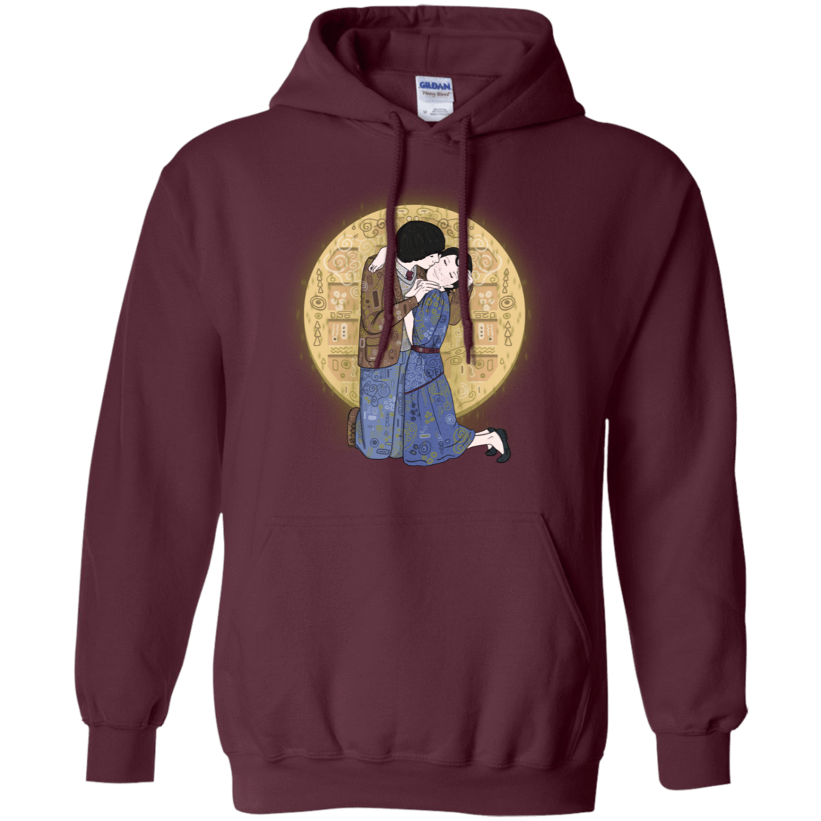 Sweatshirts Maroon / S Stranger Klimt Pullover Hoodie