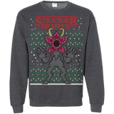Sweatshirts Dark Heather / Small Stranger Krampus Crewneck Sweatshirt