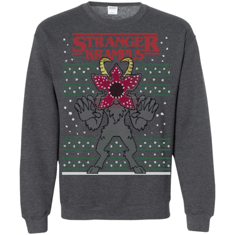 Sweatshirts Dark Heather / Small Stranger Krampus Crewneck Sweatshirt