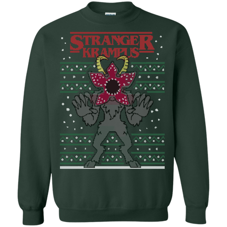Sweatshirts Forest Green / Small Stranger Krampus Crewneck Sweatshirt