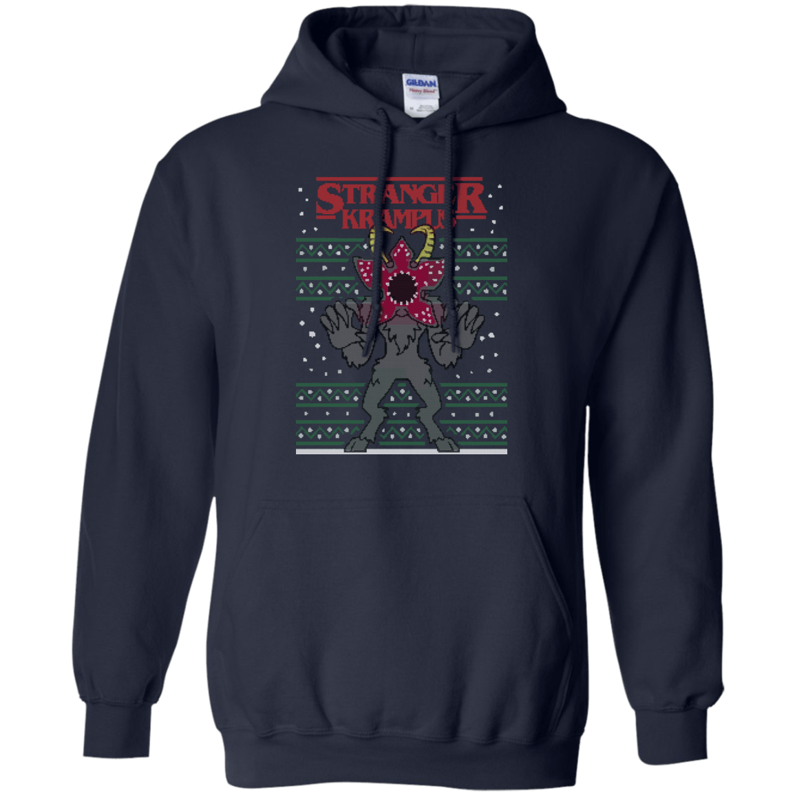 Sweatshirts Navy / Small Stranger Krampus Pullover Hoodie