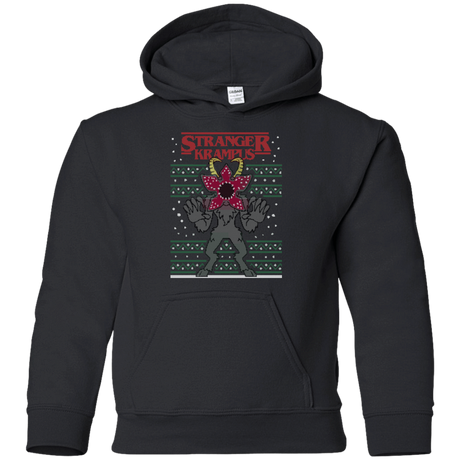 Sweatshirts Black / YS Stranger Krampus Youth Hoodie
