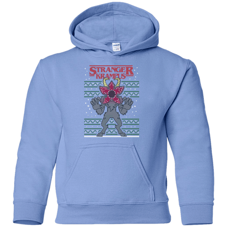 Sweatshirts Carolina Blue / YS Stranger Krampus Youth Hoodie