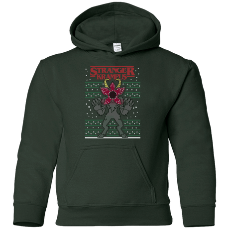Sweatshirts Forest Green / YS Stranger Krampus Youth Hoodie