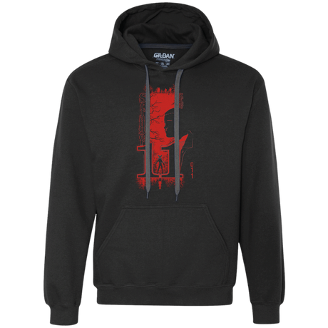Sweatshirts Black / Small Stranger Things 11 Profile Premium Fleece Hoodie