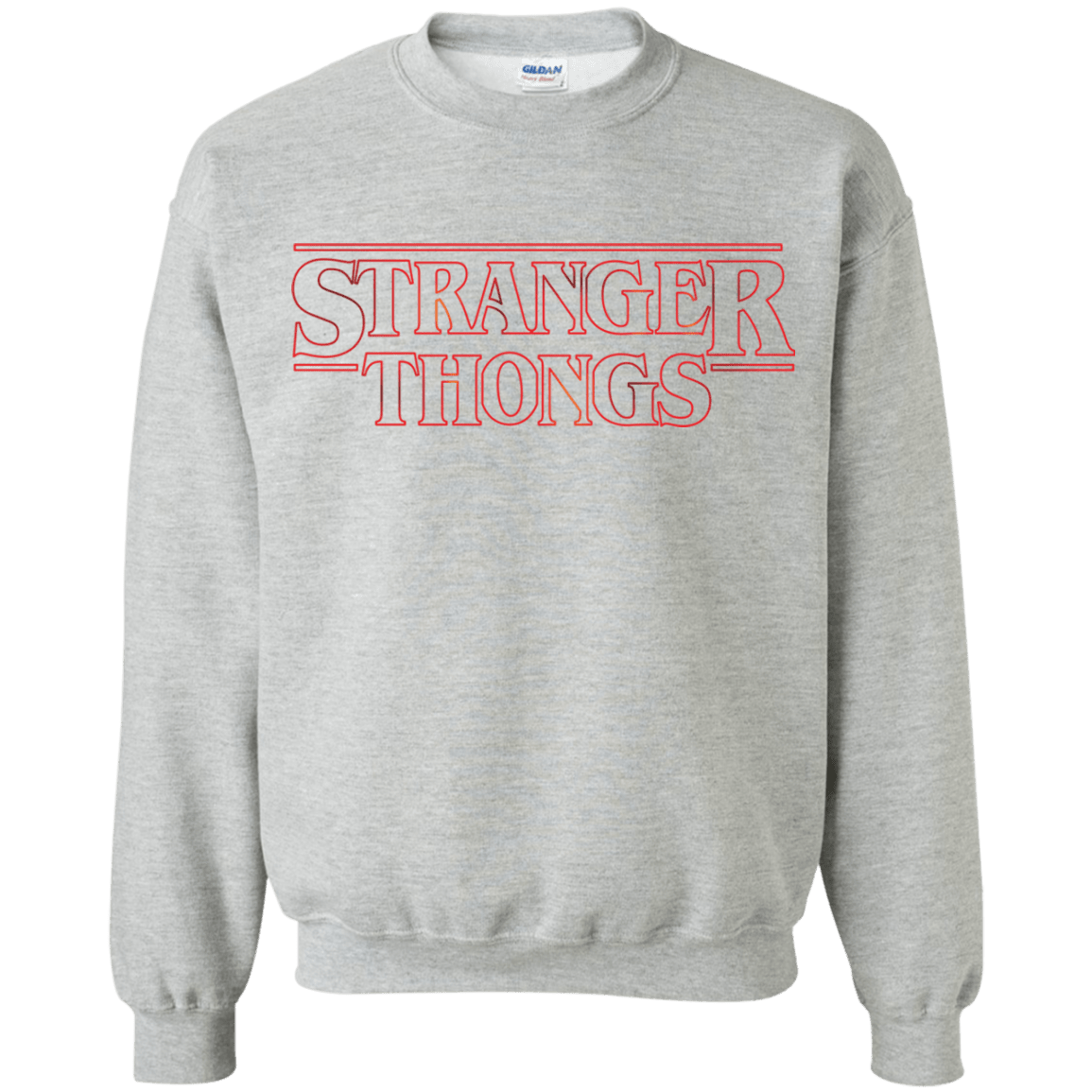 Sweatshirts Sport Grey / Small Stranger Thongs Crewneck Sweatshirt