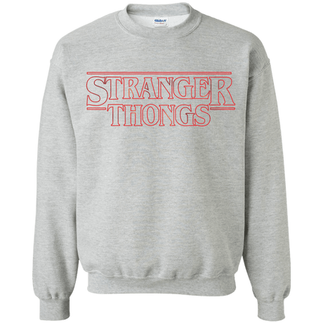 Sweatshirts Sport Grey / Small Stranger Thongs Crewneck Sweatshirt