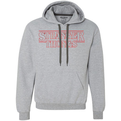 Sweatshirts Sport Grey / Small Stranger Thongs Premium Fleece Hoodie