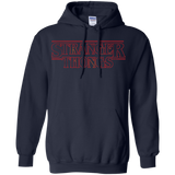 Sweatshirts Navy / Small Stranger Thongs Pullover Hoodie