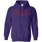 Sweatshirts Purple / Small Stranger Thongs Pullover Hoodie