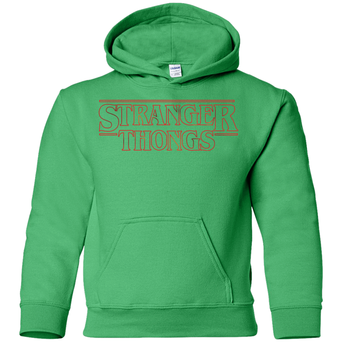 Sweatshirts Irish Green / YS Stranger Thongs Youth Hoodie