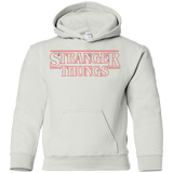 Sweatshirts White / YS Stranger Thongs Youth Hoodie
