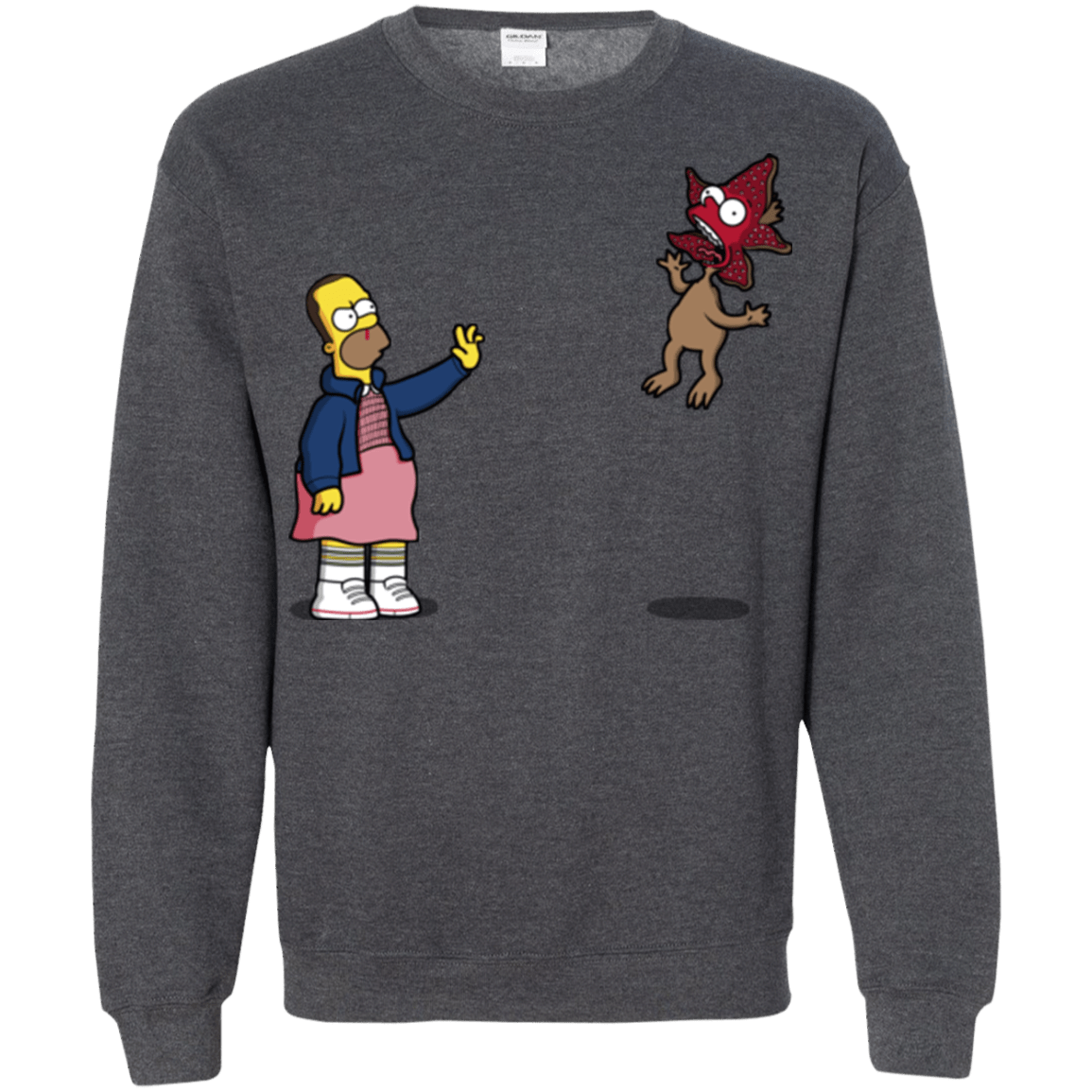 Sweatshirts Dark Heather / S Strangling Things Crewneck Sweatshirt