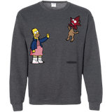 Sweatshirts Dark Heather / S Strangling Things Crewneck Sweatshirt