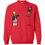 Sweatshirts Red / S Strangling Things Crewneck Sweatshirt