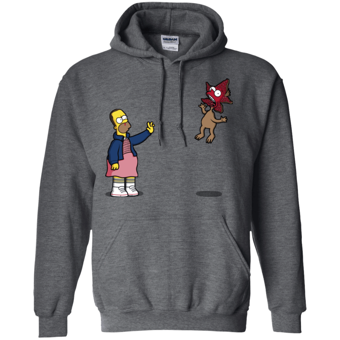 Sweatshirts Dark Heather / S Strangling Things Pullover Hoodie