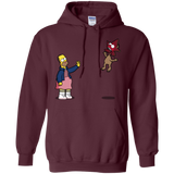 Sweatshirts Maroon / S Strangling Things Pullover Hoodie