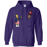 Sweatshirts Purple / S Strangling Things Pullover Hoodie