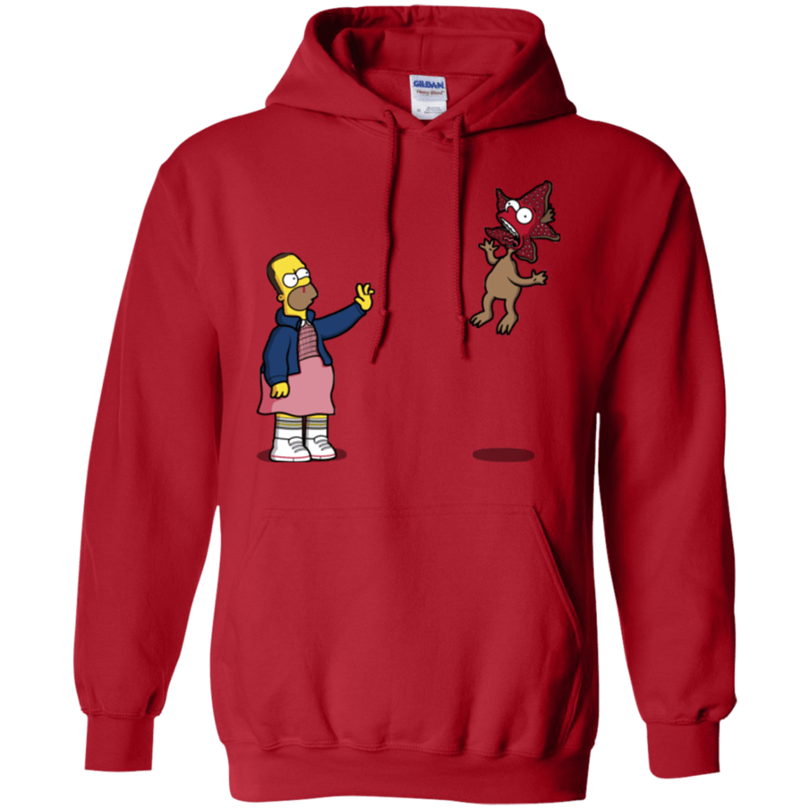 Sweatshirts Red / S Strangling Things Pullover Hoodie