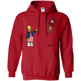 Sweatshirts Red / S Strangling Things Pullover Hoodie