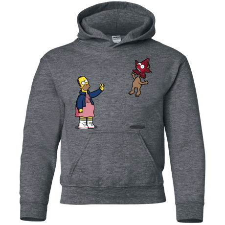 Sweatshirts Dark Heather / YS Strangling Things Youth Hoodie