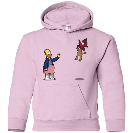 Sweatshirts Light Pink / YS Strangling Things Youth Hoodie