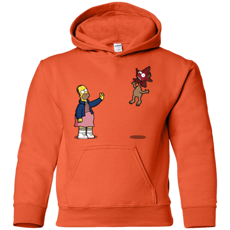 Sweatshirts Orange / YS Strangling Things Youth Hoodie