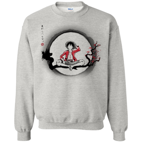 Sweatshirts Ash / Small Straw Hat Pirate Crewneck Sweatshirt
