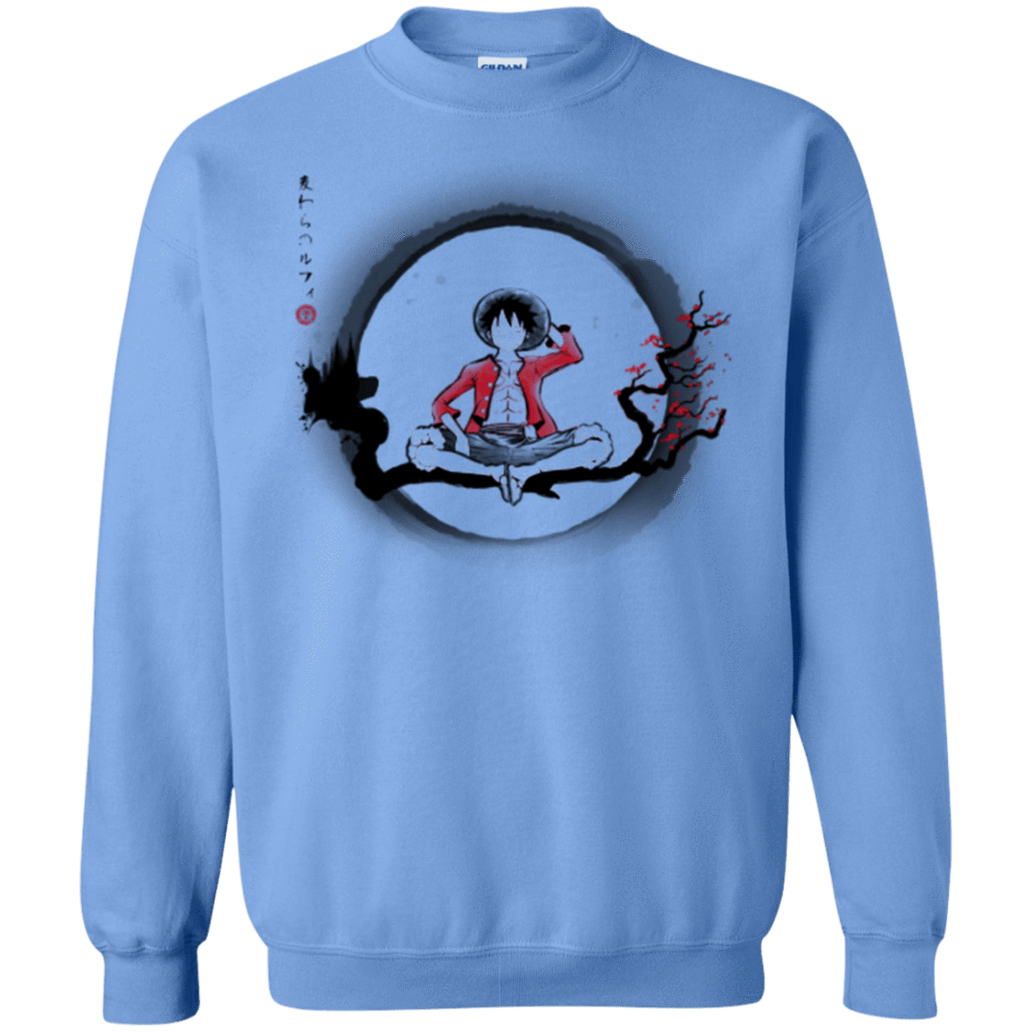 Sweatshirts Carolina Blue / Small Straw Hat Pirate Crewneck Sweatshirt